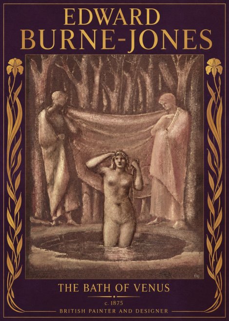 Edward Burne-Jones The Bath of Venus No2 - Poszter