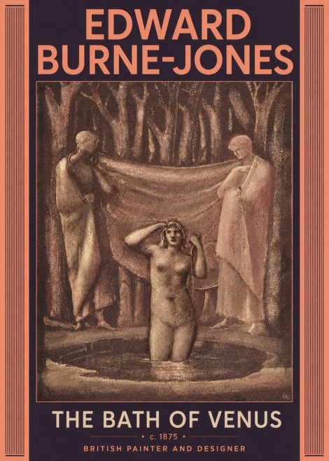 Edward Burne-Jones The Bath of Venus No6 - Poszter