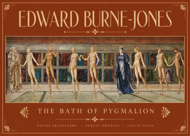 Edward Burne-Jones The Bath of Pygmalion No4 - Poszter