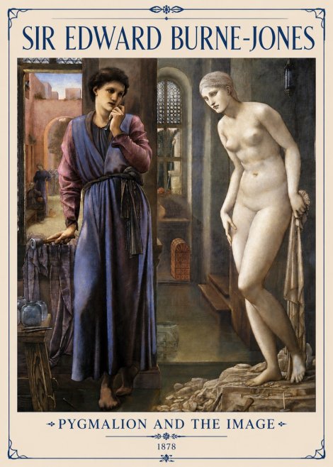 Edward Burne-Jones Pygmalion and the Image No6 - Poszter