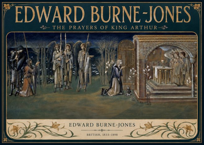 Edward Burne-Jones The Prayers of King Arthur No2 - Poszter