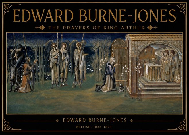 Edward Burne-Jones The Prayers of King Arthur No3 - Poszter