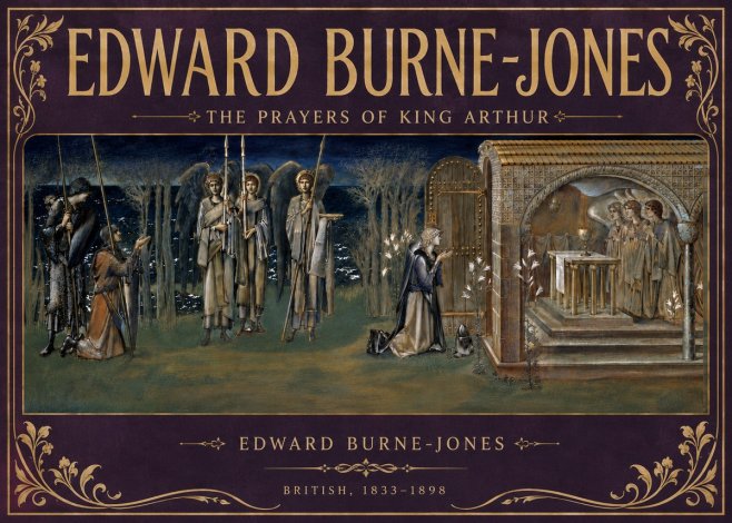 Edward Burne-Jones The Prayers of King Arthur No5 - Poszter