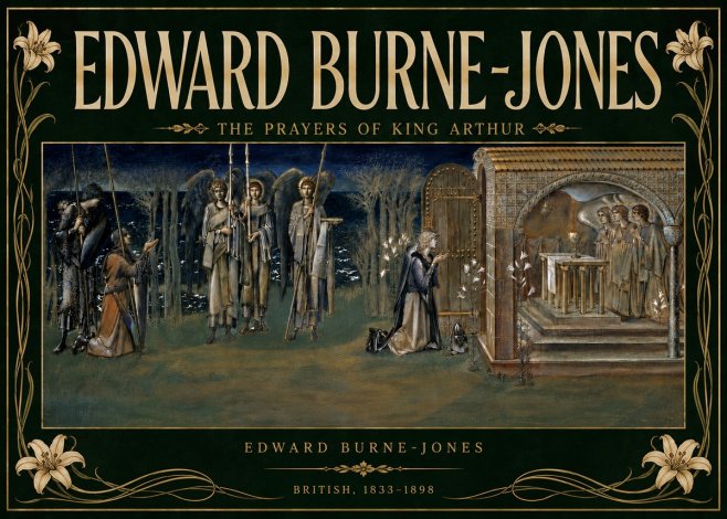 Edward Burne-Jones The Prayers of King Arthur No6 - Poszter