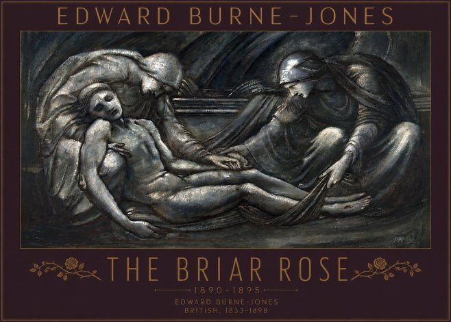 Edward Burne-Jones The Briar Rose No5 - Poszter