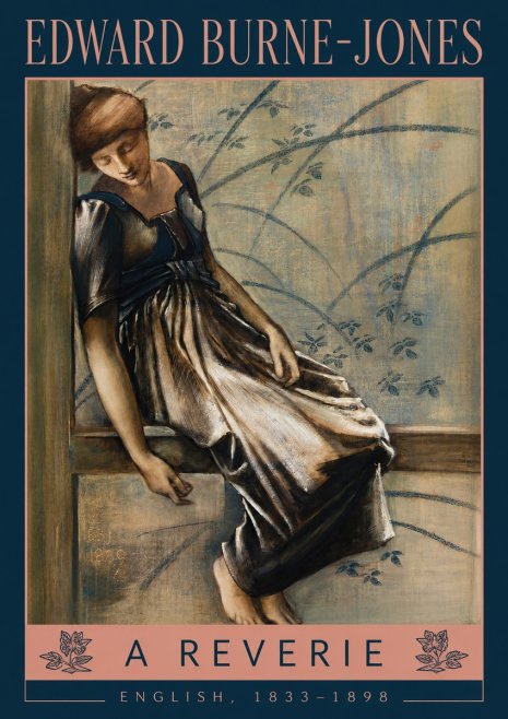 Edward Burne-Jones A Reverie No2 - Poszter
