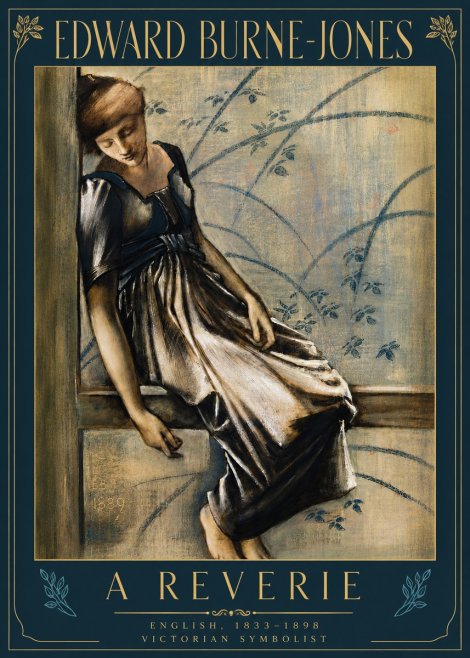 Edward Burne-Jones A Reverie No5 - Poszter
