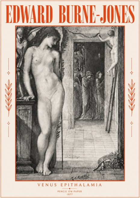 Edward Burne-Jones Venus Epithalamia No5 - Poszter