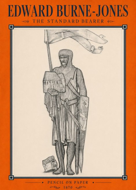 Edward Burne-Jones The Standard Bearer No2 - Poszter