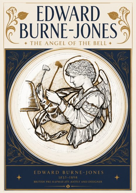 Edward Burne-Jones The Angel of the Bell No3 - Poszter