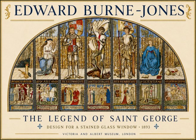 Edward Burne-Jones The Legend of Saint George No6 - Poszter
