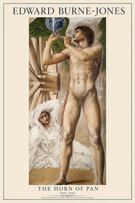 Edward Burne-Jones The Hour of the Soul No2 - Poszter