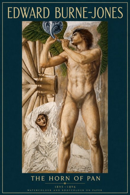 Edward Burne-Jones The Hour of the Soul No4 - Poszter