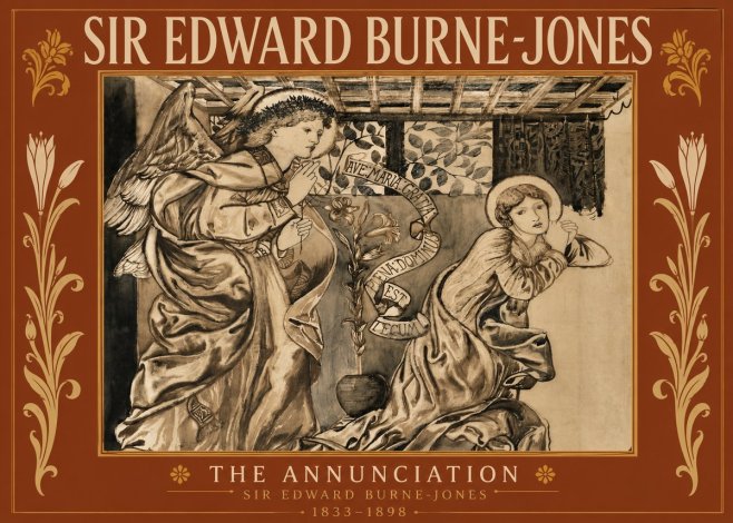 Edward Burne-Jones The Annunciation II No5 - Poszter
