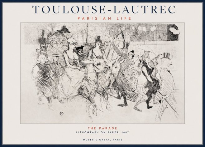 Toulouse-Lautrec The Parade No1 - Poszter
