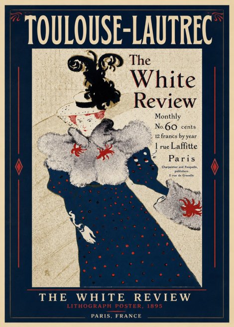 Toulouse-Lautrec The White Review No2 - Poszter