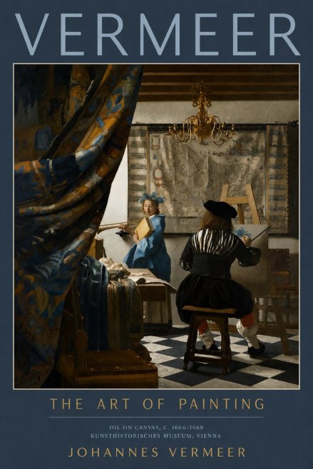 Vermeer The Art of Painting No2 - Poszter