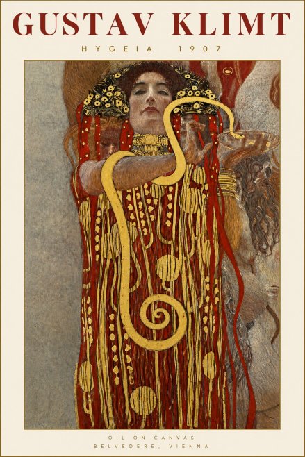 Klimt Hygeia No2 - Poszter