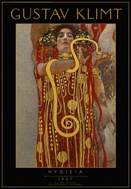 Klimt Hygeia No3 - Poszter