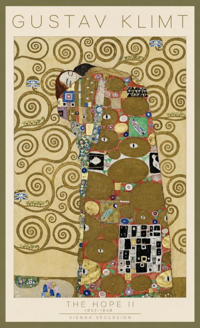 Klimt The Hope Ii No4 - Poszter