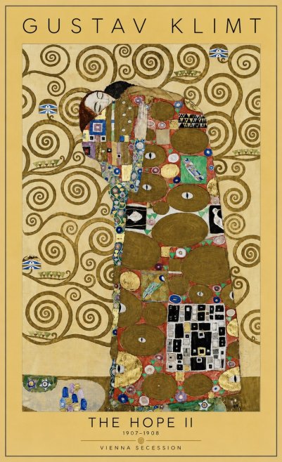 Klimt The Hope Ii No5 - Poszter