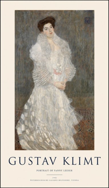 Klimt Portrait of Fanny Leeser No1 - Poszter