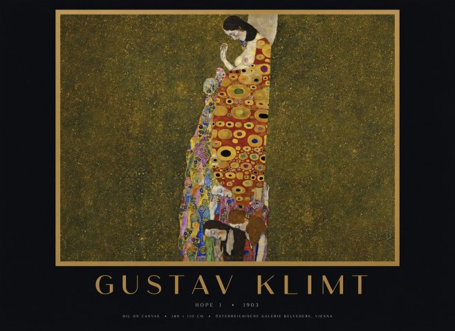 Klimt Hope I No2 - Poszter