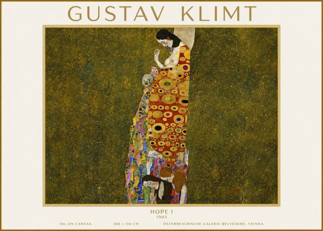 Klimt Hope I No4 - Poszter