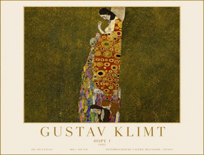 Klimt Hope I No6 - Poszter