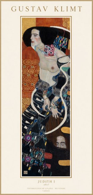 Klimt Judith I No1 - Poszter