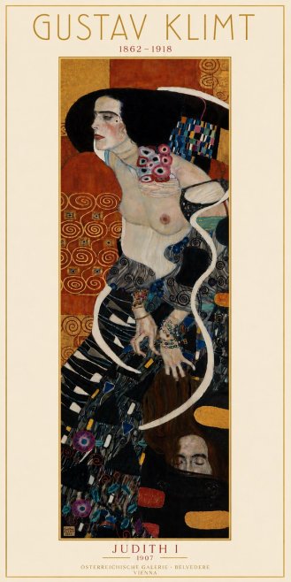 Klimt Judith I No4 - Poszter