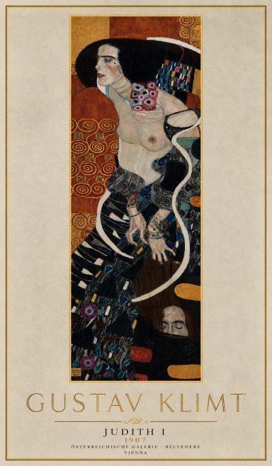 Klimt Judith I No6 - Poszter