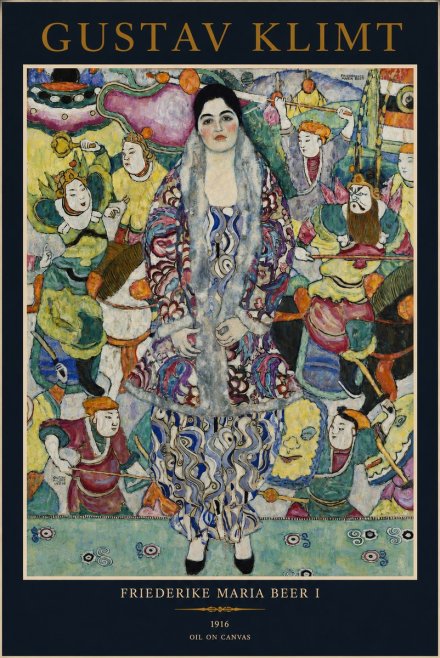 Klimt Friederike Maria Beer I No2 - Poszter
