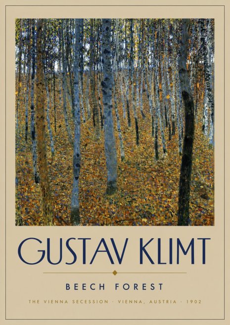 Klimt Beech Forest No2 - Poszter