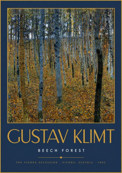 Klimt Beech Forest No6 - Poszter