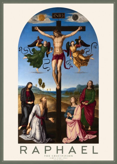 Raphael The Crucifixion No2 - Poszter