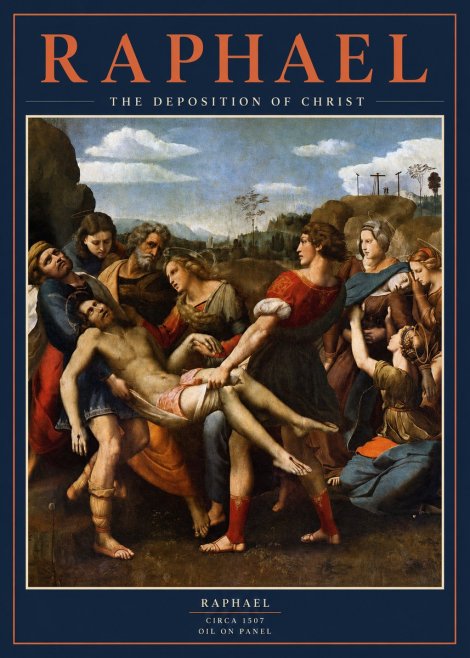 Raphael The Deposition of Christ No2 - Poszter