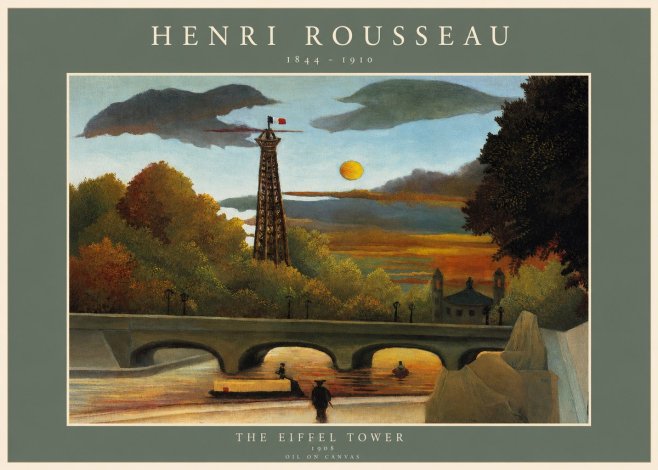 Rousseau The Eiffel Tower No2 - Poszter