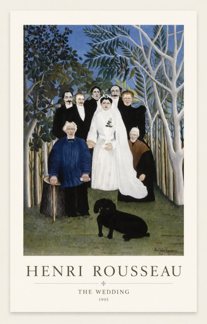 Rousseau The Wedding No1 - Poszter