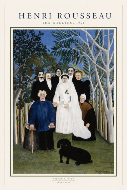 Rousseau The Wedding No2 - Poszter