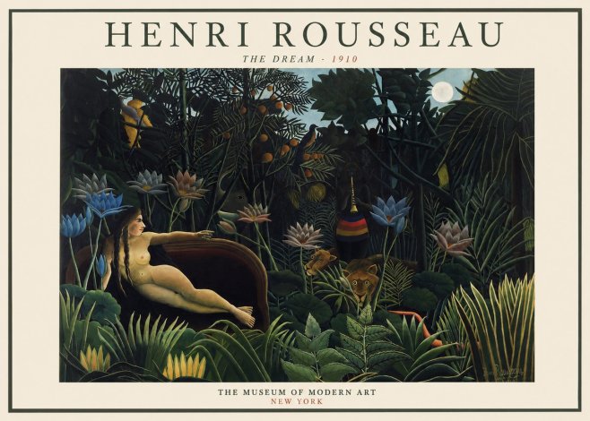 Rousseau The Dream II No1 - Poszter