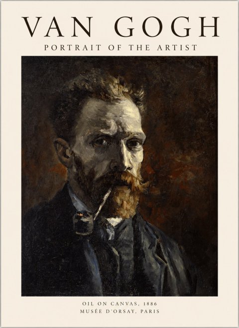 Van Gogh Portrait of the Artist I No1 - Poszter