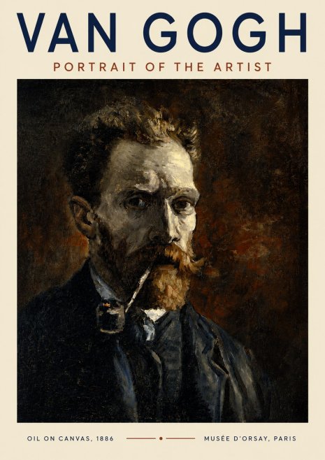Van Gogh Portrait of the Artist I No6 - Poszter