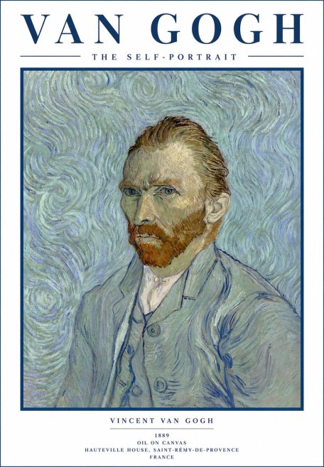 Van Gogh The Self-portrait No4 - Poszter