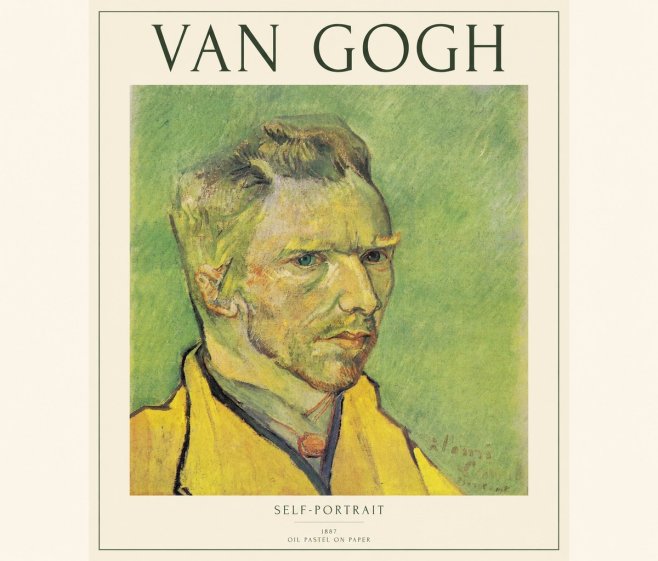 Van Gogh Self-portrait II No1 - Poszter