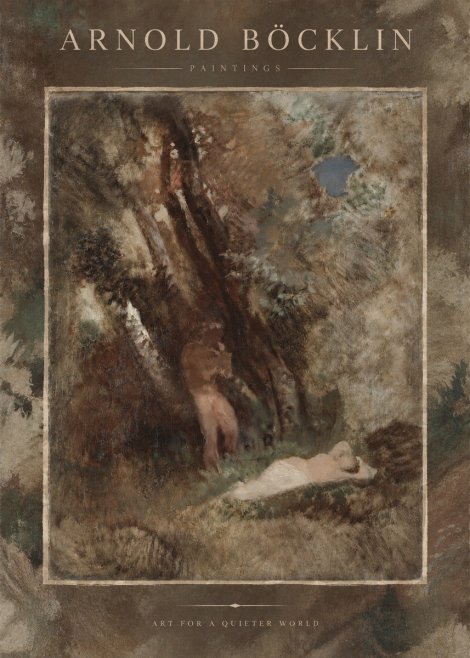 Arnold Böcklin Pan Frightening a Nymph No6 - Poszter