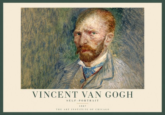 Van Gogh Self-portrait V No5 - Poszter