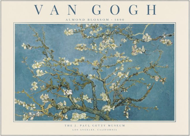 Van Gogh Almond Blossom No4 - Poszter