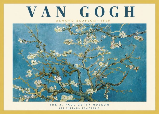Van Gogh Almond Blossom No6 - Poszter