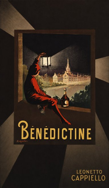 Leonetto Cappiello Bénédictine No4 - Poszter